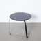 Black Round Side Table from Thonet 1