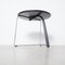 Black Round Side Table from Thonet 2