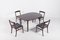 Rungstedlund Dining Set by Ole Wanscher for Poul Jeppesen Møbelfabrik, Set of 5, Image 2