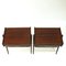 Mid-Century Dark Teak Night Tables, Sweden, 1960s, Set of 2 7