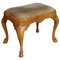 George II Style Walnut Stool 1