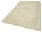 Beige Turkish Vintage Area Rug 3