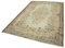 Beige Turkish Vintage Area Rug, Image 3