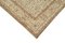 Tapis Beige Vintage, Turquie 4