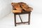 Antique French Oak Farmhouse Dining Table with 8 Drawers, Image 16