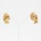 Modern 18K Yellow Gold Second-Hand Earrings, Set of 2 8