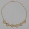 20th Century French Cultured Pearl & 18K Yellow Gold Drapery Necklace, Image 6
