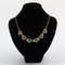 20th Century French Cultured Pearl & 18K Yellow Gold Drapery Necklace 3