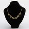 20th Century French Cultured Pearl & 18K Yellow Gold Drapery Necklace, Image 3