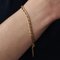 Bracelet Gourmette Moderne en Or Jaune 18K 6