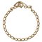 Modern 18K Yellow Gold Curb Bracelet, Image 1