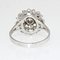 French White Sapphire & 18K White Gold Ring, 1960s 10