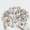 French White Sapphire & 18K White Gold Ring, 1960s, Image 7