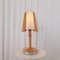Vintage French Wooden Lamp from Lucid 6