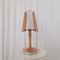Vintage French Wooden Lamp from Lucid, Image 5