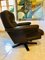 Fauteuil Mid-Century en Cuir, Scandinavie, 1970s 2