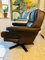 Mid-Century Scandinavian Leather Lounge Chair, 1970s, Image 3