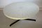 Mid-Century Modern Round White Ceramic Mosaic Coffee Table by Heinz Lilienthal 4