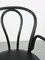 Black Leather No. 18 Chair with Arms by Michael Thonet for Thonet 12