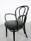 Black Leather No. 18 Chair with Arms by Michael Thonet for Thonet 14