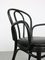 Black Leather No. 18 Chair with Arms by Michael Thonet for Thonet 9
