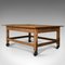 Antique French Victorian Bakery Table in Pine, French, 1880 3