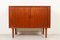 Vintage Danish Teak Sideboard with Tambour Doors by Lyby Møbler, 1960s 2