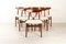 Rosewood Dining Chairs by Henning Kjærnulf for Bruno Hansen, 1960s, Set of 6, Image 2