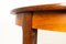 Vintage Danish Extendable Round Rosewood Dining Table, 1960s, Image 15