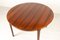 Vintage Danish Extendable Round Rosewood Dining Table, 1960s, Image 6