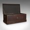 Antique English Victorian Merchant's Tool Chest or Craftsman's Trunk in Pine, 1900, Image 2