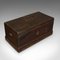 Antique English Victorian Merchant's Tool Chest or Craftsman's Trunk in Pine, 1900, Image 7