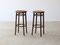 Caned Bar Stools in Bentwood, Set of 2, Image 2