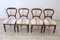 Antique Carved Mahogany Dining Chairs, Set of 4 11