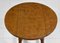 Tavolino di servizio vintage con ripiano allungabile in quercia, Immagine 4