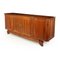 Walnut Parquetry Sideboard by Jules Leleu, 1950s, Image 3