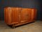 Walnut Parquetry Sideboard by Jules Leleu, 1950s 9