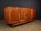 Walnut Parquetry Sideboard by Jules Leleu, 1950s, Image 9
