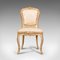 Antique French Victorian Boudoir Chair in Giltwood, 1900 2