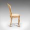 Antique French Victorian Boudoir Chair in Giltwood, 1900 4