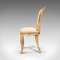 Antique French Victorian Boudoir Chair in Giltwood, 1900 5