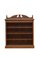 Victorian Solid Oak Open Bookcase 1