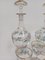 Likörservice aus emailliertem Kristallglas, 1900er, 6er Set 7