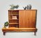 Mid-Century High Sideboard or Bookcase in Zebrano Wood in the Style of WK Moebel 1