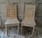 Victorian Bleached Oak Pugin Hall Chairs, Set of 2 13