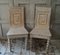 Victorian Bleached Oak Pugin Hall Chairs, Set of 2, Image 13