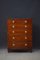 Tall Regency Mahogany Chest of Drawers, Image 1