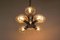 Nickel-Plated 8-Arm Chandelier, 1960s 8