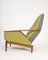 Mid-Century Modern Italian Upholstered Lounge Chairs in Teak in the Style of Gio Ponti, 1950s, Set of 2 11
