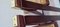 Sillas plegables de madera de haya con asientos de caña, años 70. Juego de 2, Imagen 4